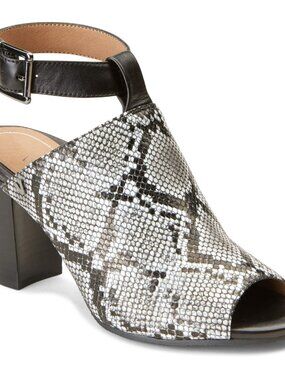 Vionic Perk Kaia Snake Open Toe/Heel Sandal Size 10